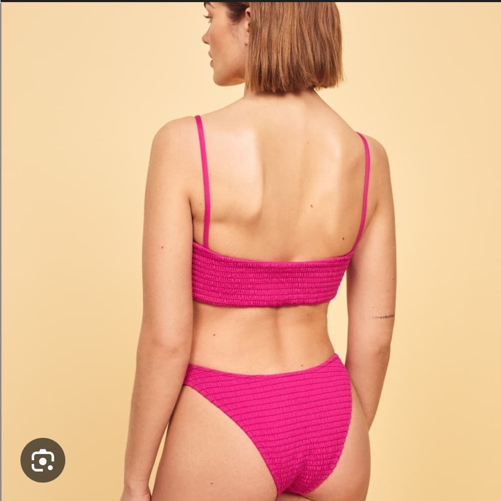 Reformation “Shore” pink bikini - size S